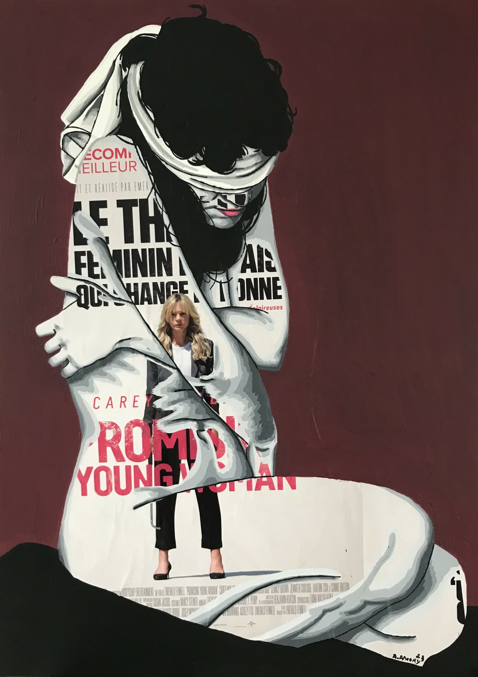 Promising Young Woman (450€) 50 x 70 cm - 2023