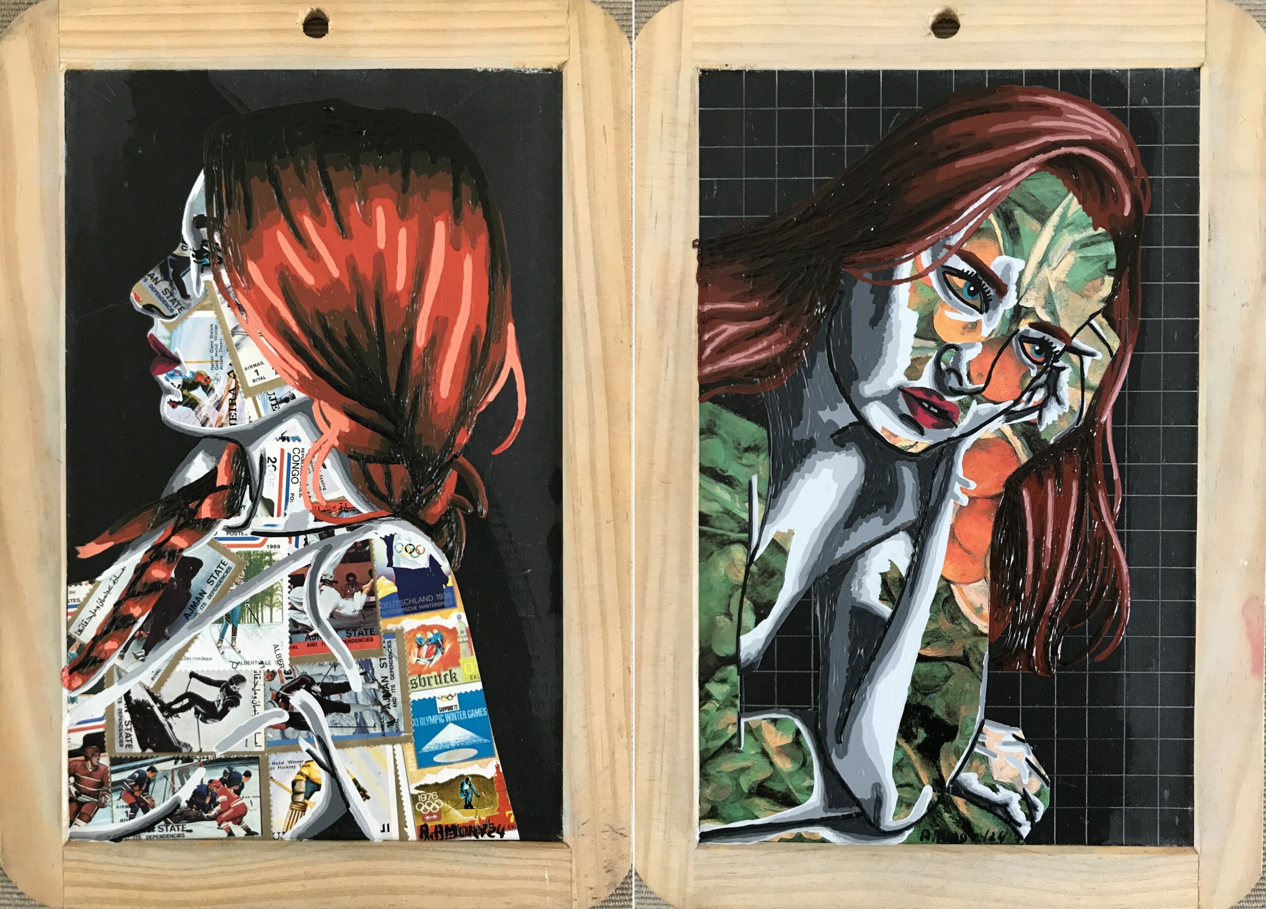 Thelma & Louise (130€) 18 x 26 cm - 2024