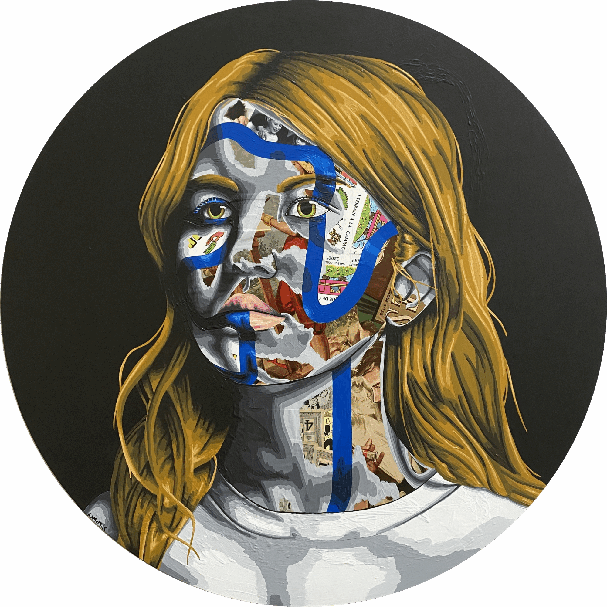 Sirât (630€) 70 x 70 cm - 2025