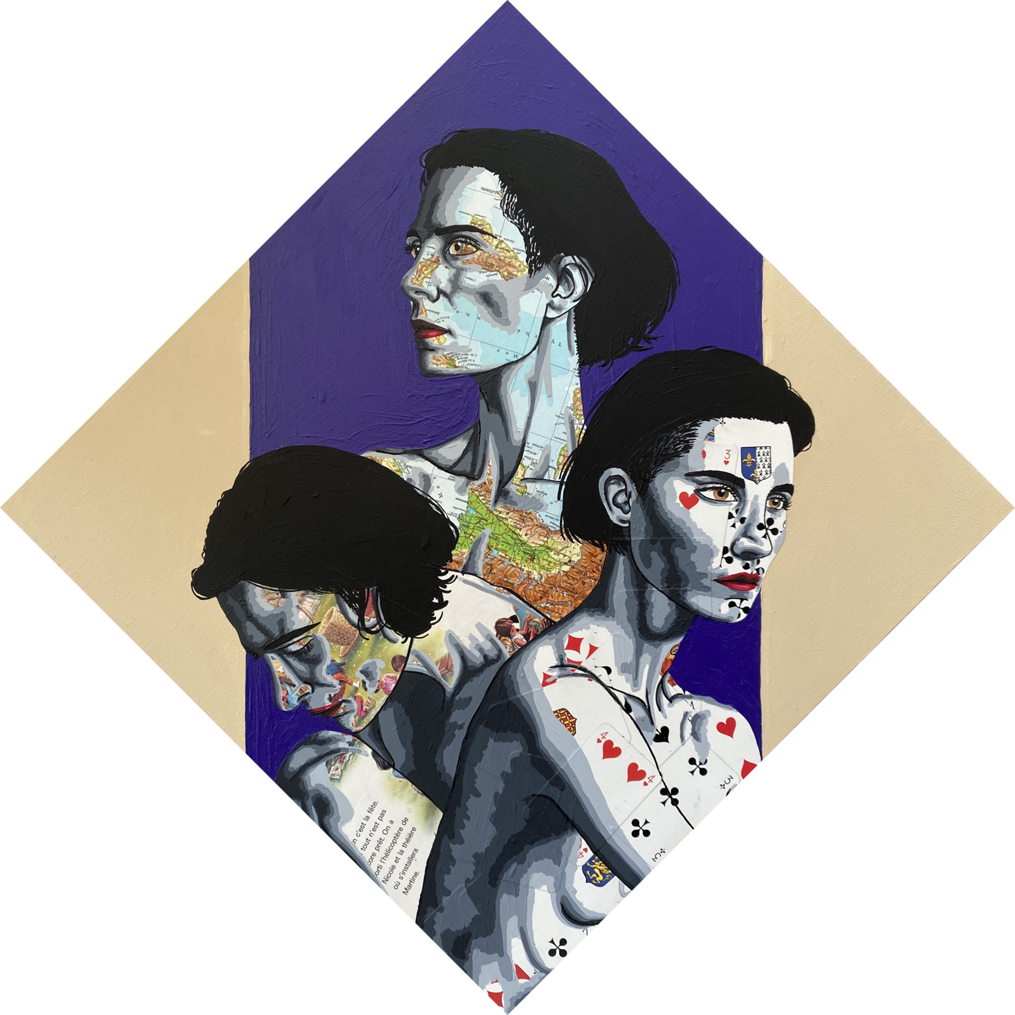 Etats d'Esprit (400€) 50 x 50 cm - 2026